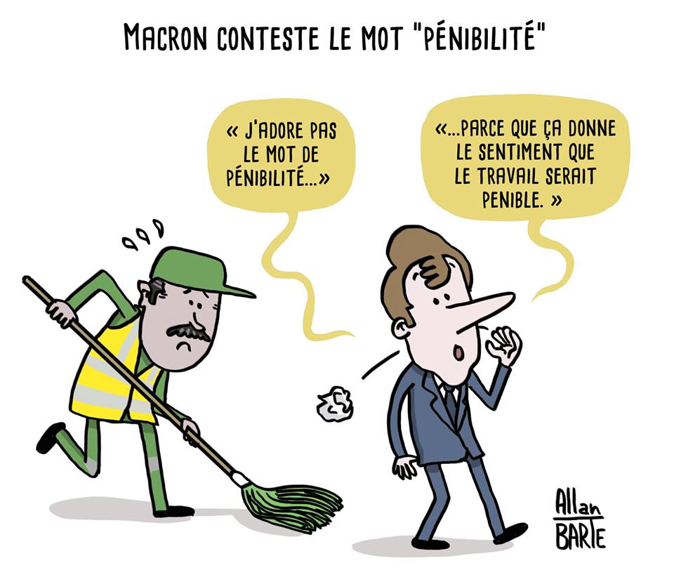 Macron pénibilité